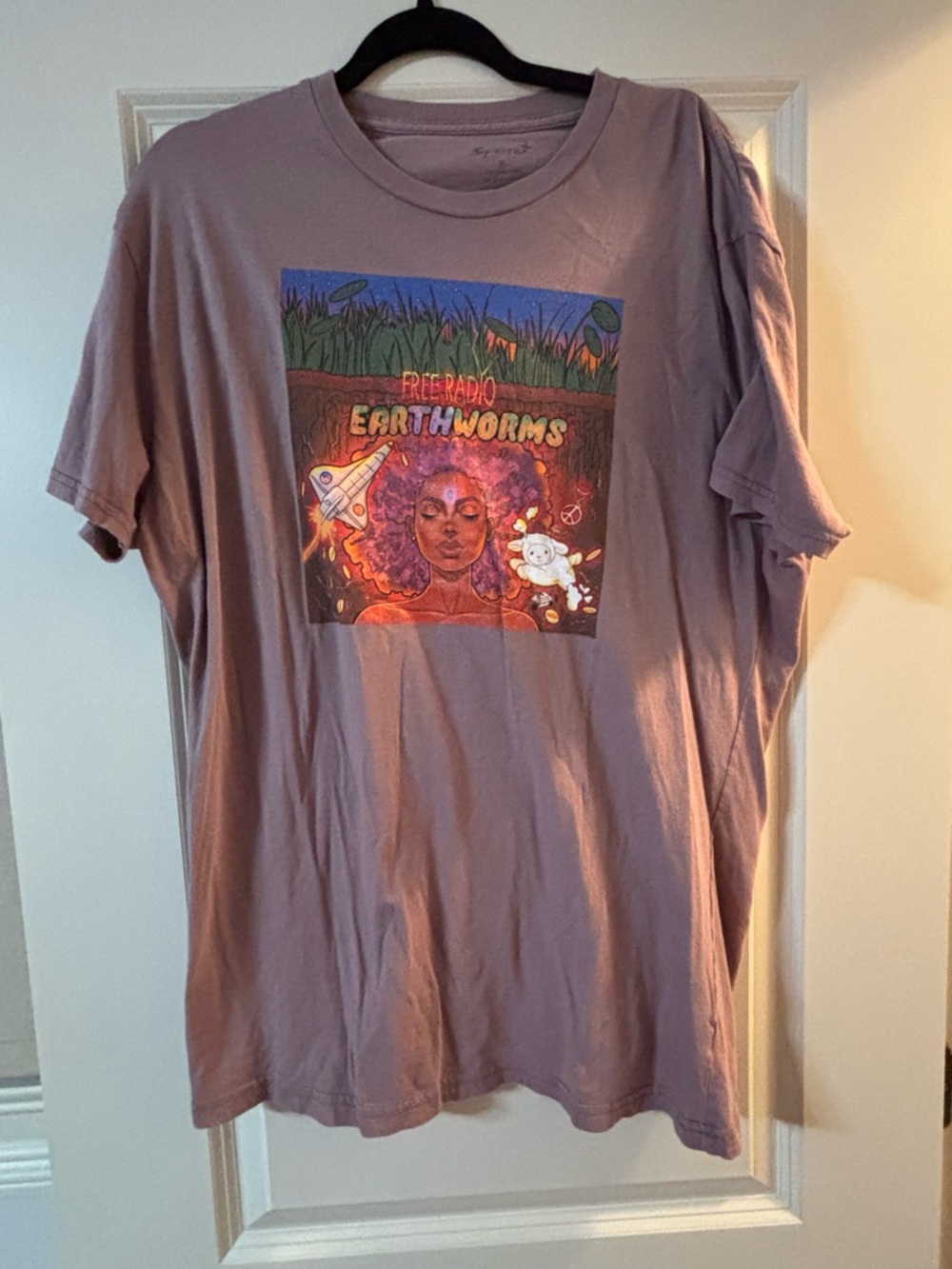 Free Radio Band Tee Album EARthWORMS 2021 XL